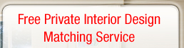 Interior Design Firms Matching Service